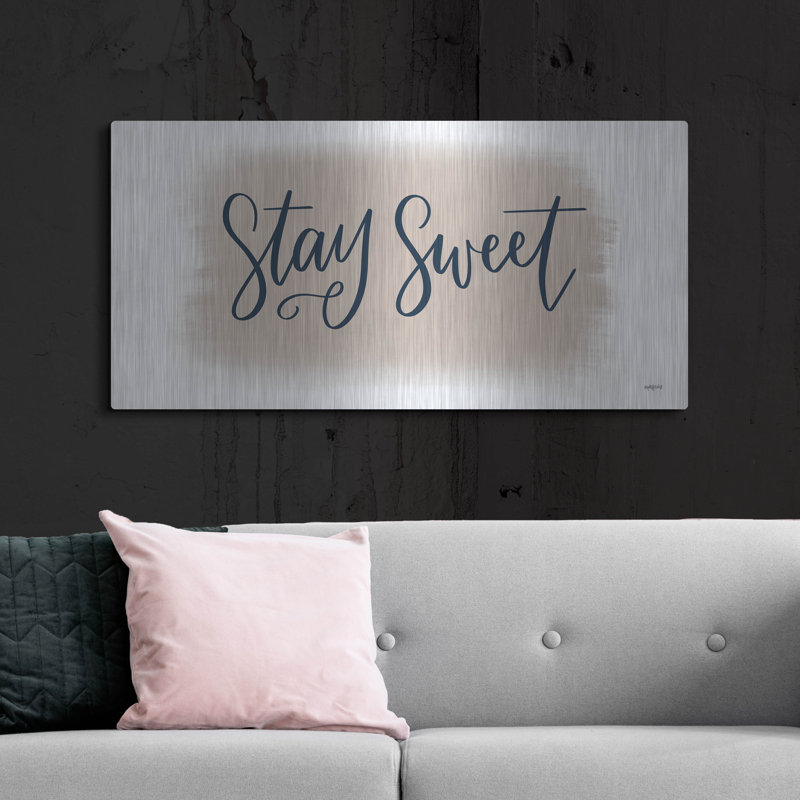 «Stay Sweet» par Imparfect Dust, H 24 po x l 48 po