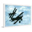 «Biplanes in a Summer Sky», reproduction encadrée-21850962