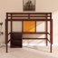 Lit mezzanine en bois avec tableau d'écriture-1060987374-1060987368