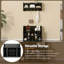 Banc de rangement polyvalent pour chaussures avec crochets et tablettes pour les vestibules-1676423865