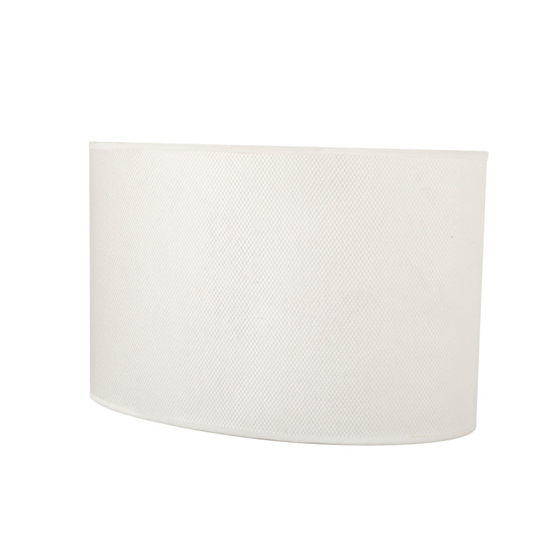 10'' H Linen Oval Lamp Shade