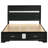 Orchid Queen Storage Panel Bed