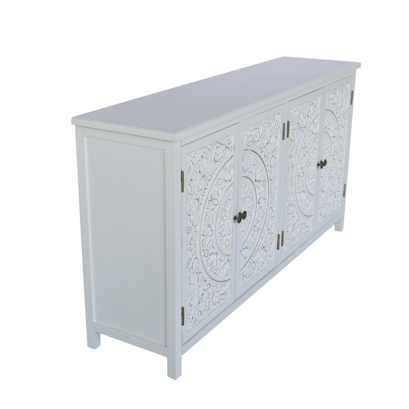 Armoire d'appoint 60 "avec 4 portes