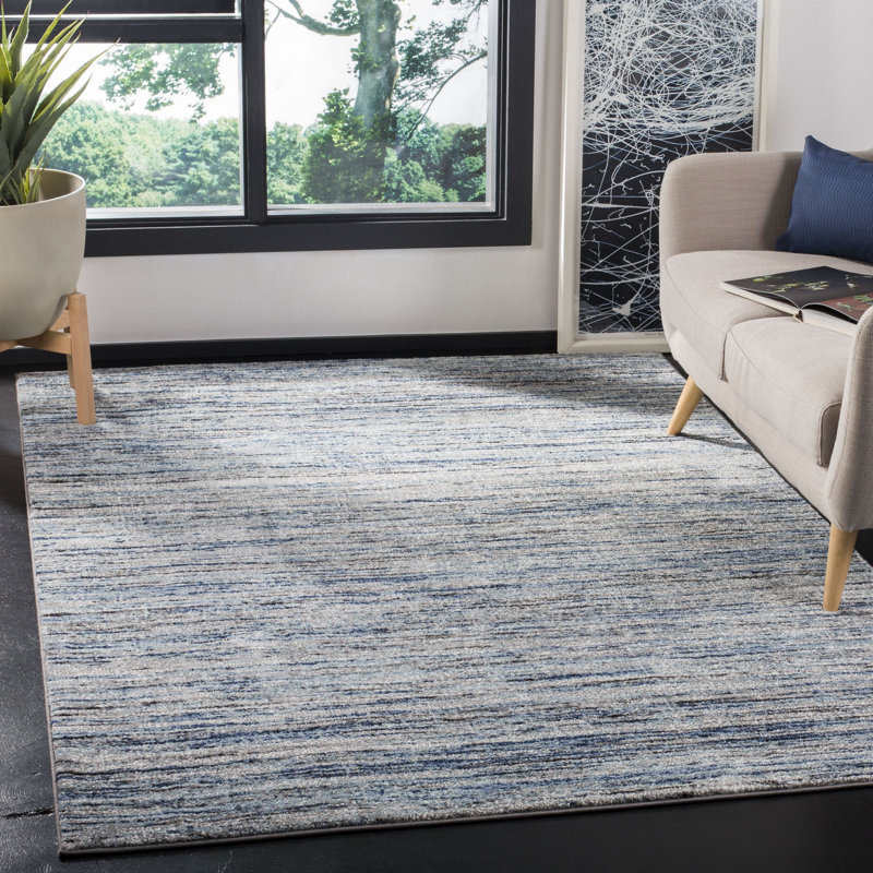 Woodcreek Performance Abstract Rug, Rectangle 6'7" x 9'