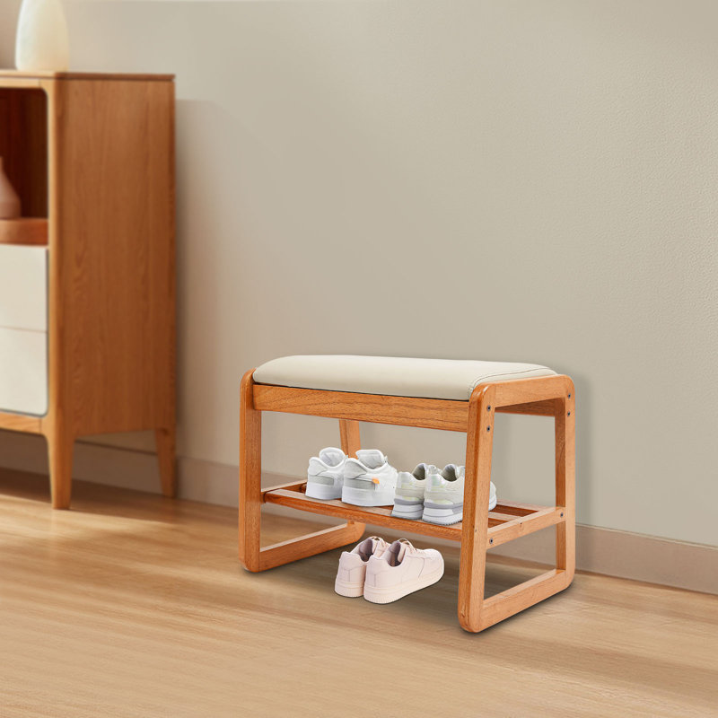Banc de rangement pour chaussures 3 paires