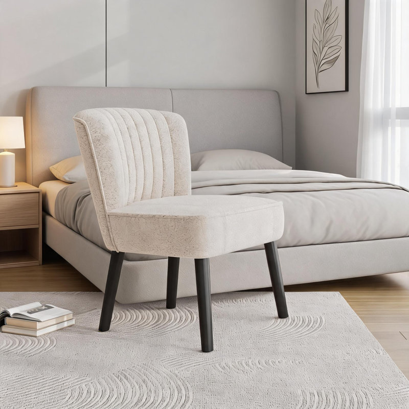Chaise avec accoudoirs Modern, Beige