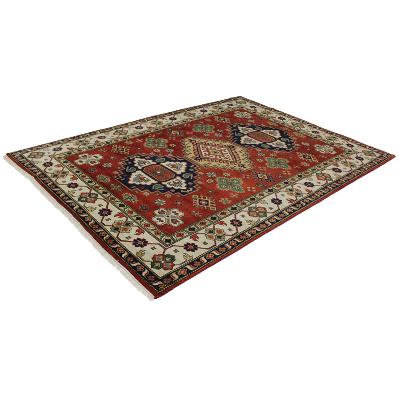 9'X12' Oriental Area Rug in Burgundy