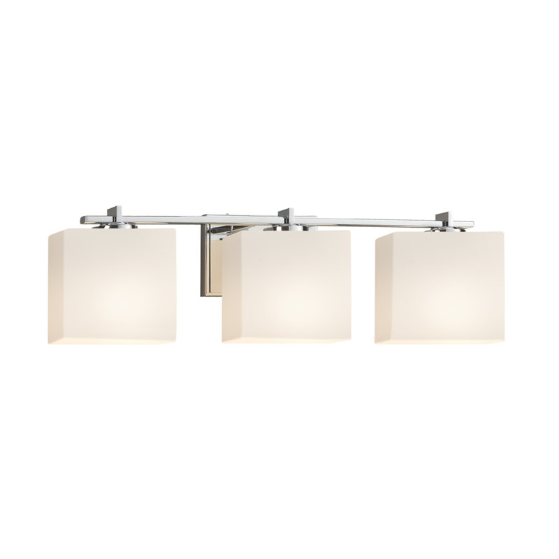 Éclairage pour meuble-lavabo 3 lumières Casson, Chrome poli