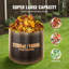 Bac à compost VEVOR 220 gallons