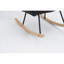 Chaise berçante avec dossier haut Yisroel-43518345