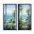 Cadre flottant noir