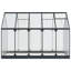 vidaXL Garden Greenhouse Anthracite Aluminum and Galvanised Steel Outdoor