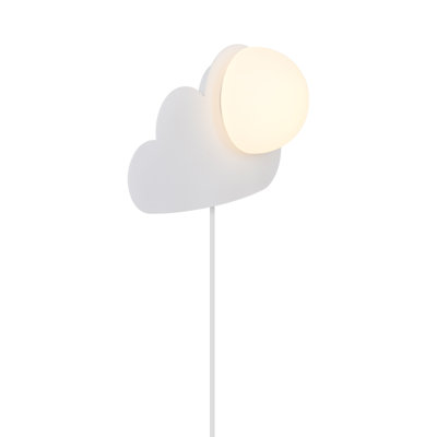 Skyku Plastic Flush Mounted Sconce