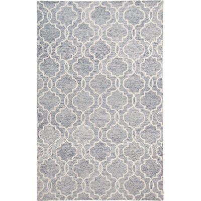 Tapis rectangulaire en laine Bushwick