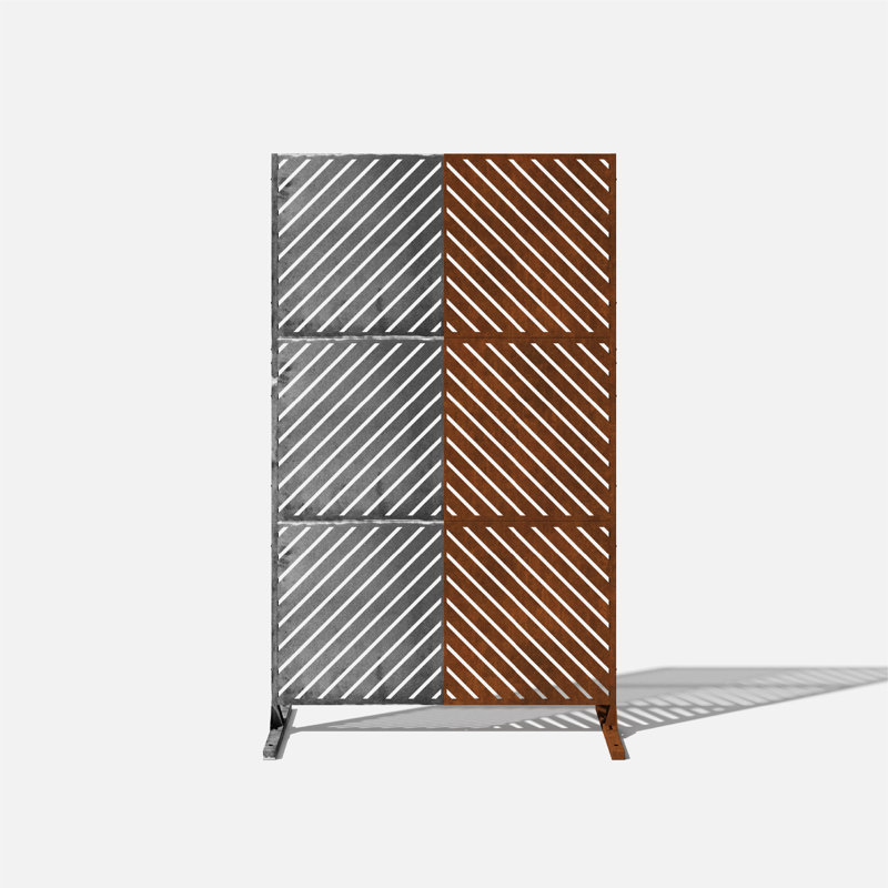 76'' H x 45'' W Metal Fencing