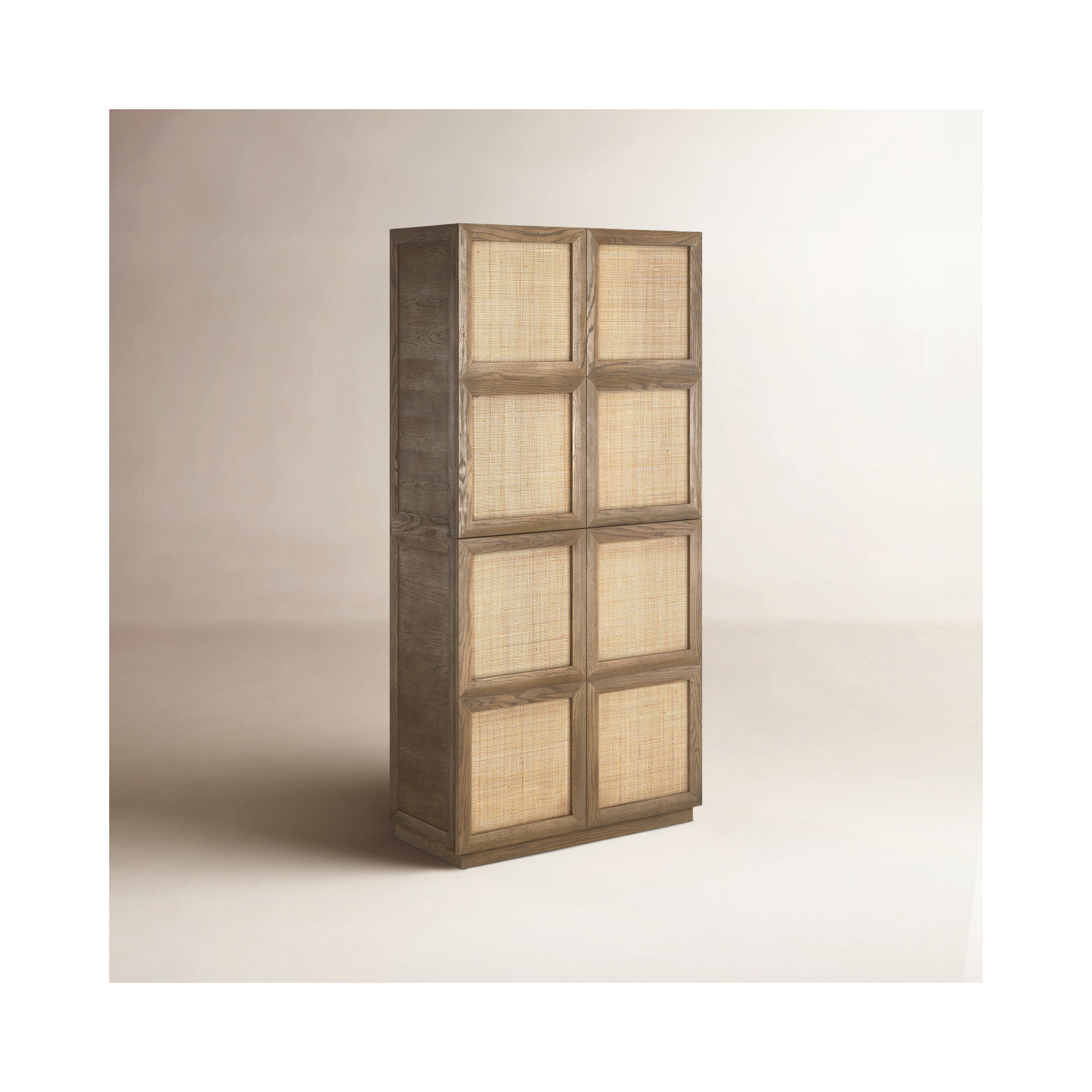 Solid Wood Storage Cabinet
