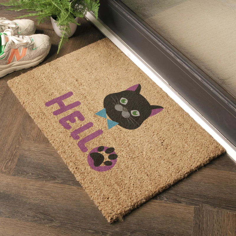 Bittle Non-Slip Outdoor Doormat, Rectangle 40 x 60 cm