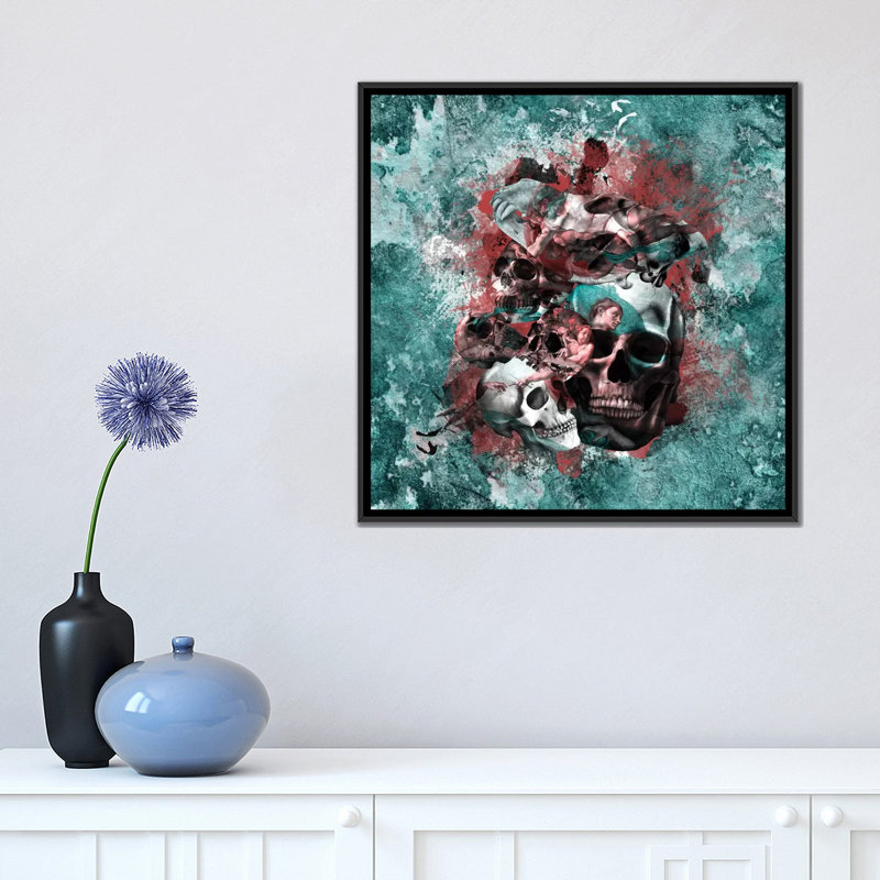 Reproduction d’art sur toile tendue adam, H 18 po x l 18 po x P 1,5 po, Toile tendue, Pas de tapis