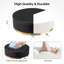Adjustable Height Ergonomic Lab Stool with Footrest-115153805