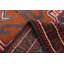 Tapis brun Teimani 2 pi 9 po x 4 pi 6 po