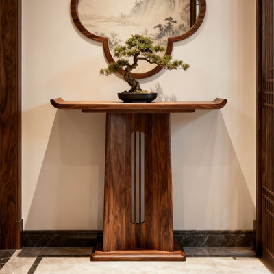 Console simple de style chinois