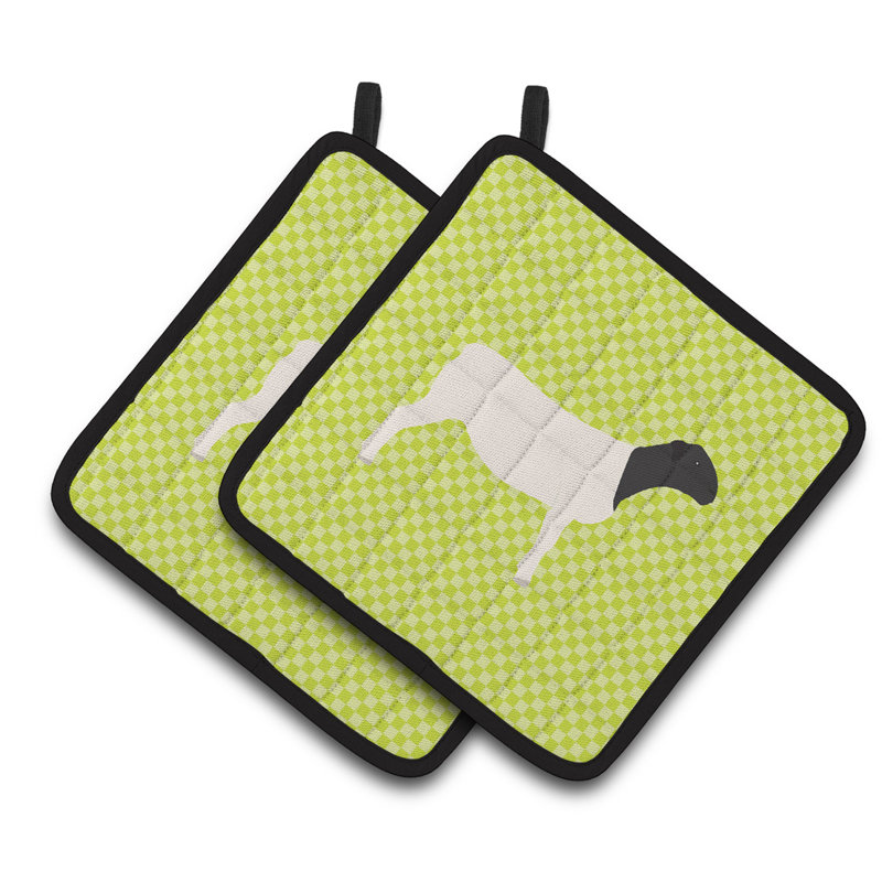 Caroline's Treasures Striped Polyester Potholder
