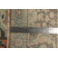 Tapis vert floral traditionnel 7 x 9