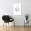 Berlin City Coordinates Abstract Geometric Modern City Wall Art Print-2069968736