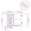 62cm Bathroom Vanity Base Only