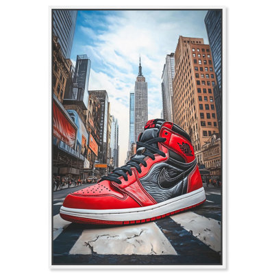Sneaker of New York Canvas Sneakerhead Posters by