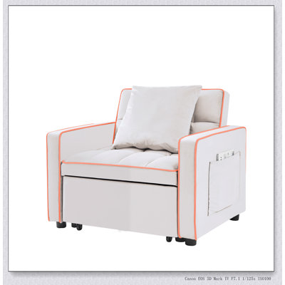 Three-in-one sofa bed chair folding sofa bed adjustable back into a sofa recliner single bed