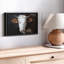 Animal «Serious Cow Face Canvas Print»-101457201