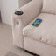 Repose-pieds de canapé modulaire en L 114,5 po