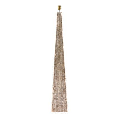 Arcelia 125cm Brown Column Floor Lamp