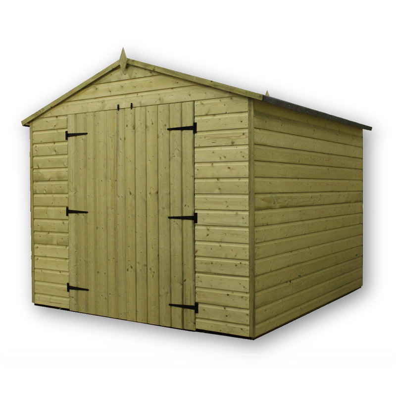 Premier Apex 8 Ft. W x 8 Ft. D Shiplap Wooden Shed