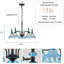Lustre 5 lumières de style américain moderne-509627640