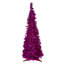 48'' H Pink Tinsel Christmas Tree