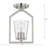 Kyeler Glass Semi Flush Mount-671326872