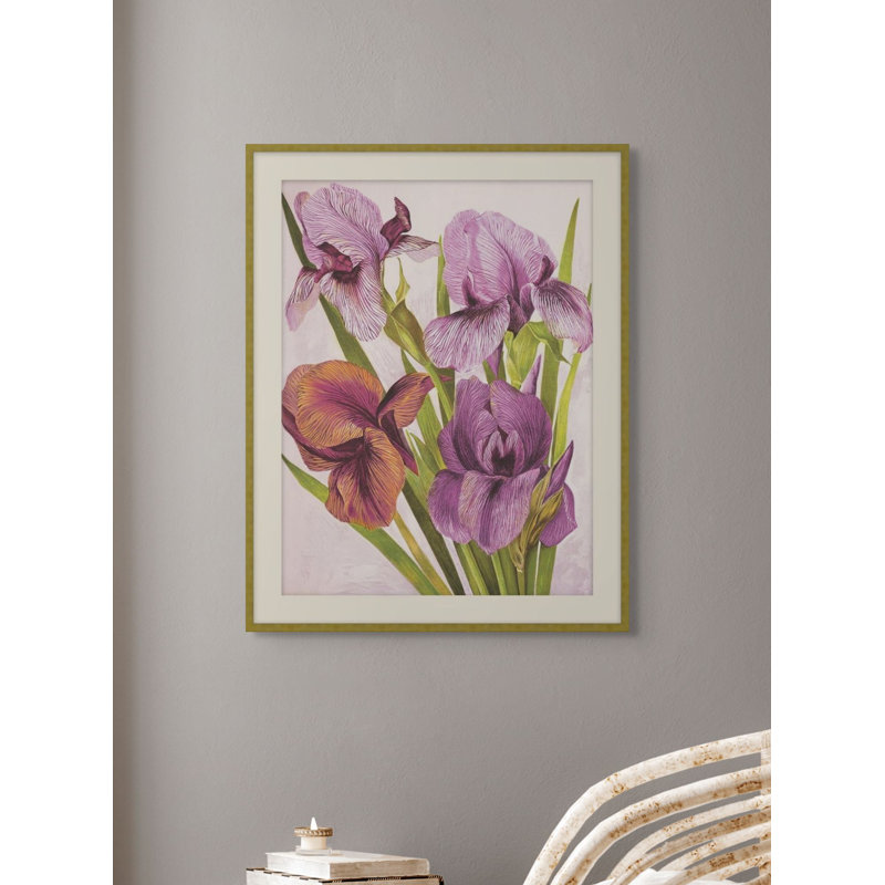 Jewel Blooms 7 Print, 39.5" H x 31.5" W