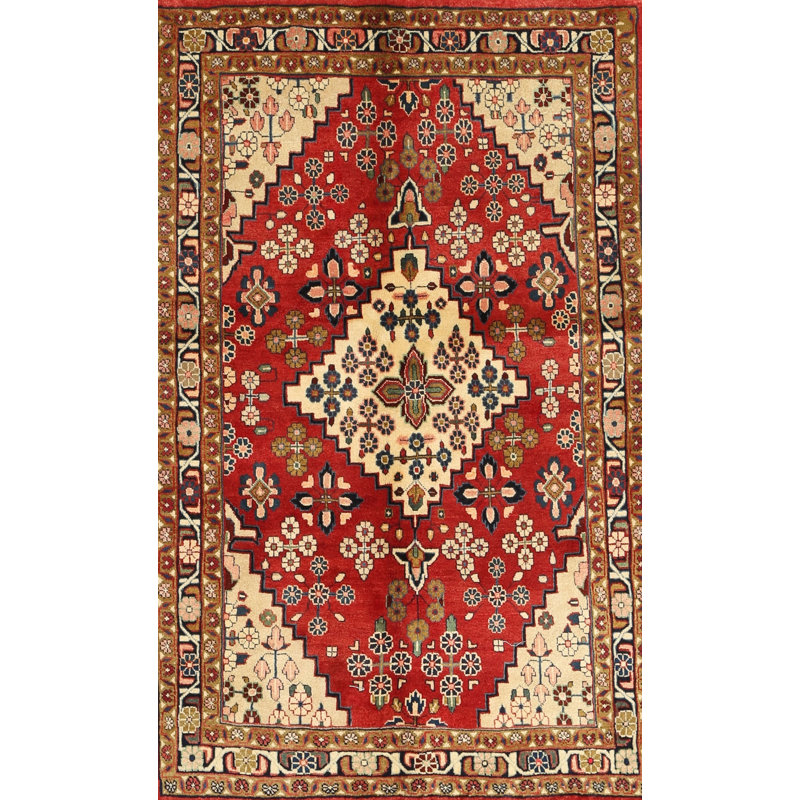 Tapis oriental brun / rouge, Rectangle 8 pi x 10 pi