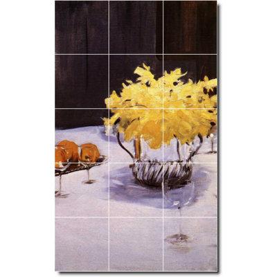 Carreau de céramique décorative 18 po x 30 po 6 po x 6 po