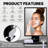 Jenelle Fogless LED Bathroom Vanity Mirror, Contemporary Design
