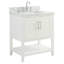Sheraton 30" Freestanding Standard Single Bathroom Vanity with Top-1384541420-1384974699