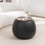 Pietsch Upholstered Round Storage Ottoman With Wooden Tray-273620061