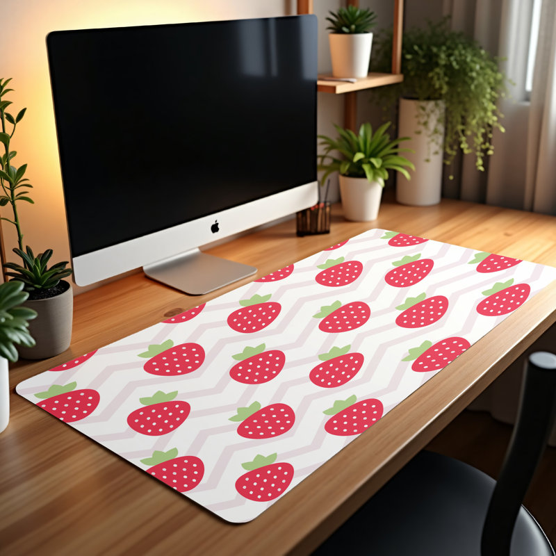 Polyester Desk Pad, 14.4x12.1