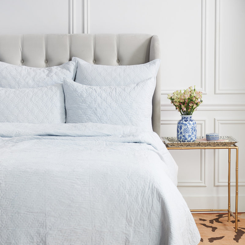 Sutton Rosewood Full Cotton Diamond Quilt