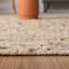 Sisco Hand Woven Wool/Cotton Abstract Rug in Beige-197894530