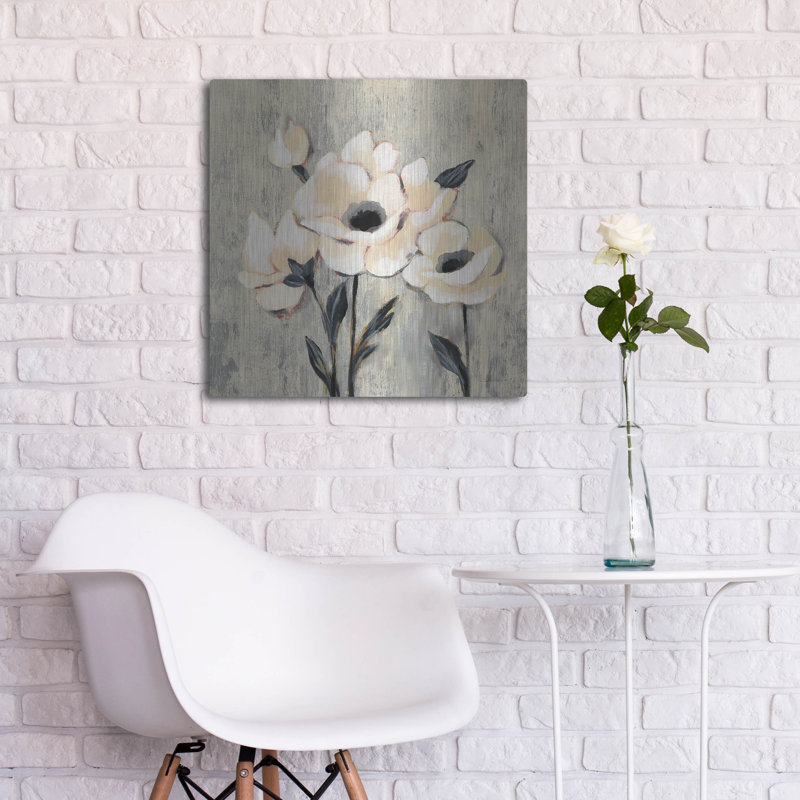 "Graphic Floral II" par Silvia Vassileva, H 24 po x l 24 po