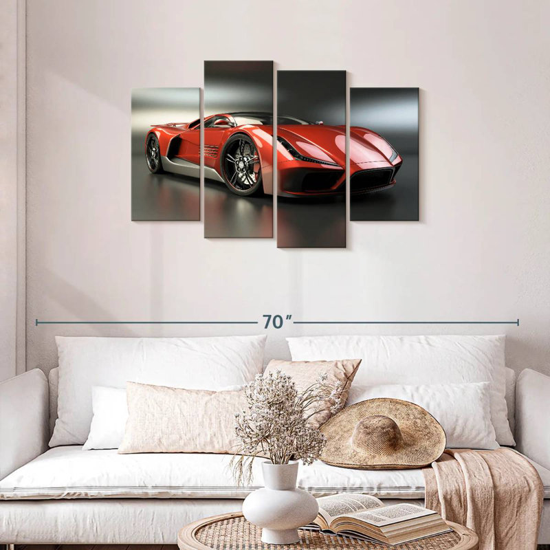 Voiture de sport de luxe Mehar, H 27 po x l 43 po