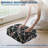Modern Machine Washable Area Rugs Diamond Floor Mats with Non-Slip Backing, Non-Shedding Floral Print Accent Rug, Foldable Soft Low Pile Indoor Carpet-619216782
